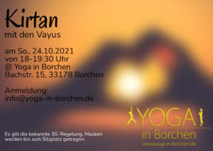 Kirtan mit den Vayus (am So., 24.10.2024, 18-19:30 Uhr) @ Yoga in Borchen