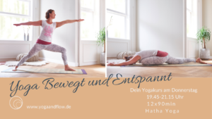 Yoga Bewegt und Entspannt - Hybrid - Krankenkassenzertifizert @ YogaAndFlow Paderborn
